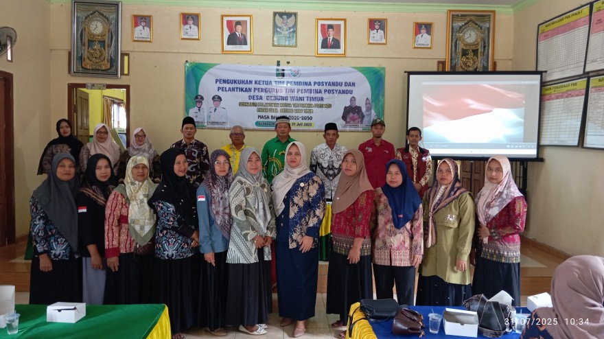 Album : PENGUKUHAN KETUA TIM PEMBINA POSYANDU 